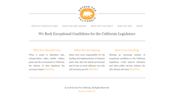 Desktop Screenshot of governforcalifornia.org