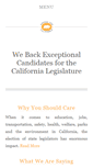Mobile Screenshot of governforcalifornia.org